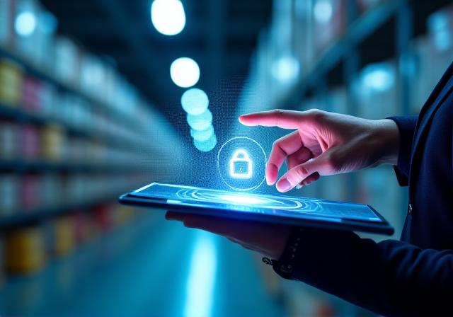 Secure data management and logistics security